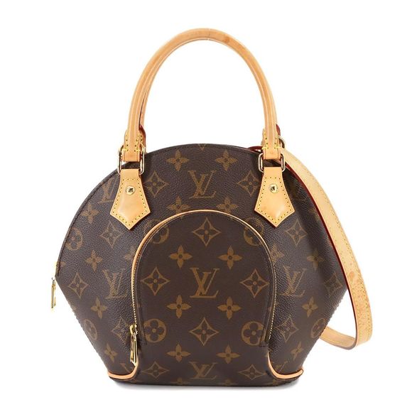 Louis Vuitton Monogram Ellipse PM 2-way Hand/Shoulder Bag, Brown, M46196, RFID - Picture 1 of 9
